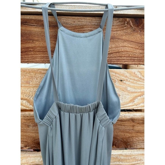 Show Me Your Mumu Amanda Maxi Gray dress, sz S. Long and flowy with low back‎ - Picture 5 of 6